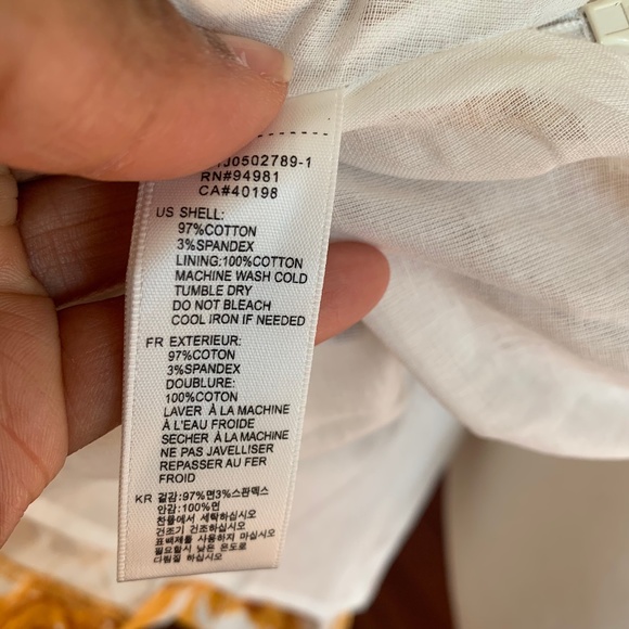 Forever 21 NEW Floral Sleeveless Mini Dress Medium Gold Brown Flare Contemporary - Picture 5 of 10